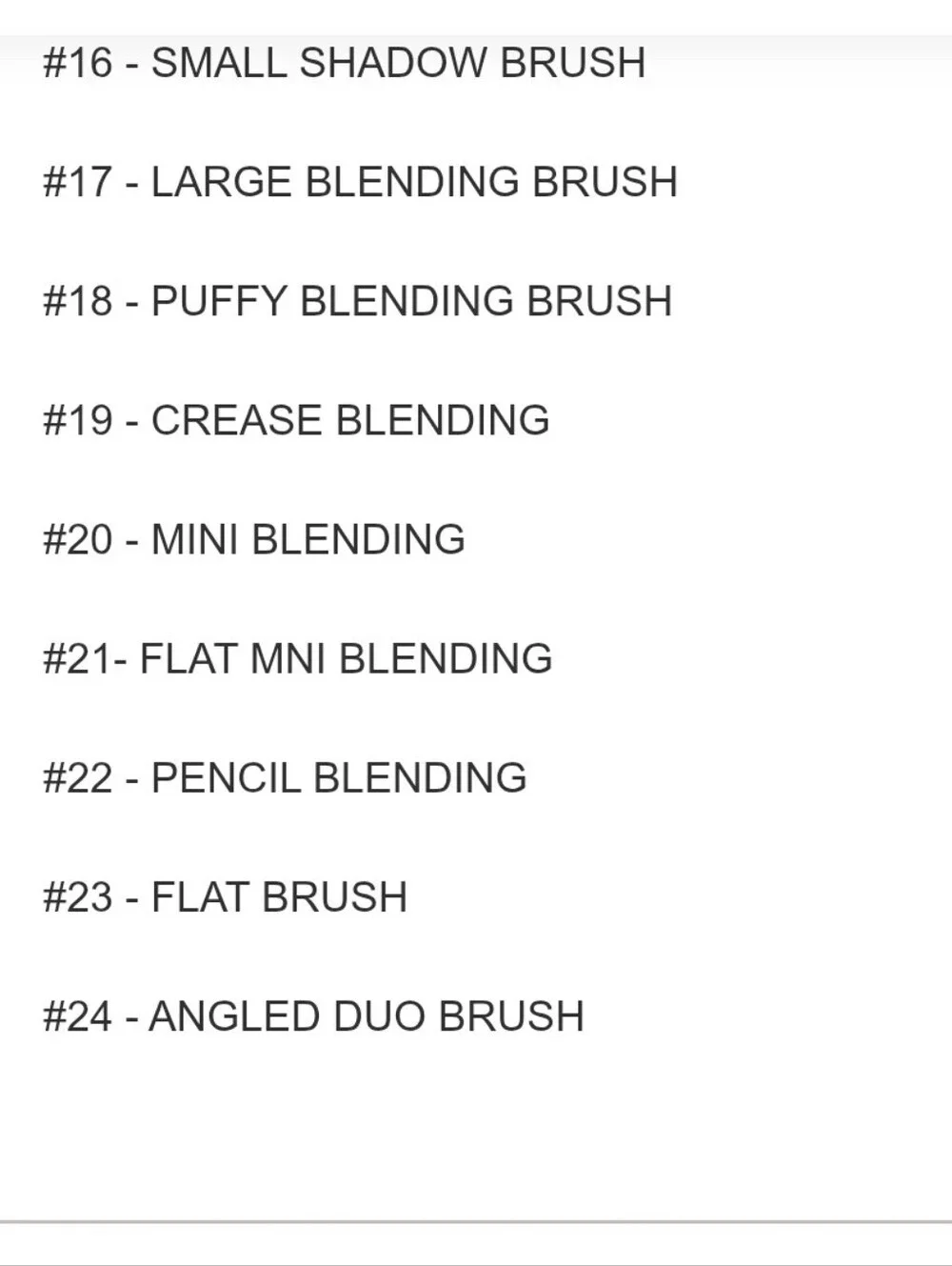 Beauty Creations Dream Girl 24-PC Brush Set